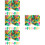 4Pcs Glitter Confetti Hawaiian Plastic Table Scatter Party Decorations 9