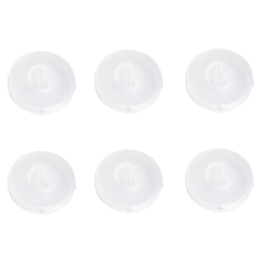 12Pcs Transparent Cord Winder Cable Storage Organizer Durable 3032998165963