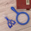 2Pcs Durable Blue Handheld Magnifier Kids Insect Catch Clamp Tool 6
