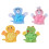 16Pcs Kids Bathing Gloves Soft Supple Assorted Colors Shower Mittens 2