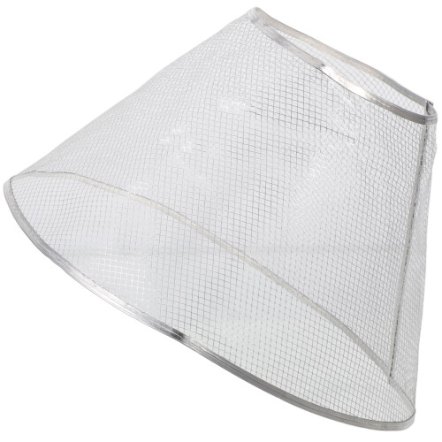 2Pcs High-Efficiency Silver Iron Round Kitchen Hood Filter Replacement 2