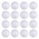 400Pcs Smooth White Polystyrene Craft Balls for Ornaments and Modeling 1
