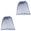 2Pcs Blue Outdoor Cap Mesh Face Net Protects Against Flying Insects 3
