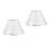 2Pcs High-Efficiency Silver Iron Round Kitchen Hood Filter Replacement 8