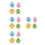16Pcs Kids Bathing Gloves Soft Supple Assorted Colors Shower Mittens 11