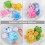 16Pcs Kids Bathing Gloves Soft Supple Assorted Colors Shower Mittens 8