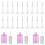 2Pcs White Manicure Tools Soft Bristle Nail Polish Replacement Head 7