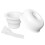 3Sets Floor Drain Inner Core White Silicone Odor-Proof Sewer Cover 9