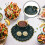 2Pcs Green Ceramic Sauce Dish and Dumpling Plate for Home Use 9