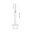 2Pcs White Manicure Tools Soft Bristle Nail Polish Replacement Head 2