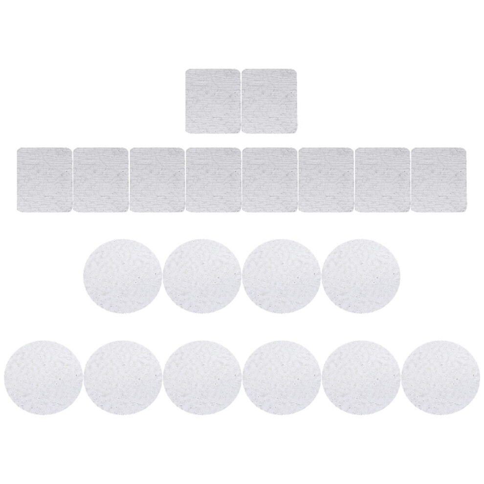 Villcase Silver 120Pcs Metal Stickers Adhesive For Empty Eye Shadow Palettes