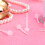 2Pcs White Manicure Tools Soft Bristle Nail Polish Replacement Head 11