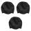 12Pcs Durable Black Rv Tire Sun Protection Covers Easy Install 3
