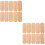 20Pcs Khaki Bamboo Rectangular Cutouts DIY Blank Bookmarks for Kids 7