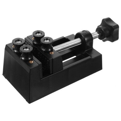 5Pcs Black ABS Plastic Carving Vise Durable Seal Engraving Clamp Tool