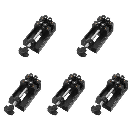 5Pcs Black ABS Plastic Carving Vise Durable Seal Engraving Clamp Tool 2