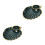 2Pcs Green Ceramic Sauce Dish and Dumpling Plate for Home Use 7