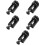 5Pcs Black ABS Plastic Carving Vise Durable Seal Engraving Clamp Tool 8