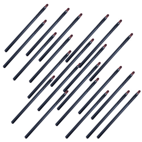 200Pcs Durable Lip Brush Portable Lip Gloss Applicator in Black