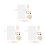 3Sets Premium Plastic Alloy DIY Bag Plate for Crochet Weaving Projects 7