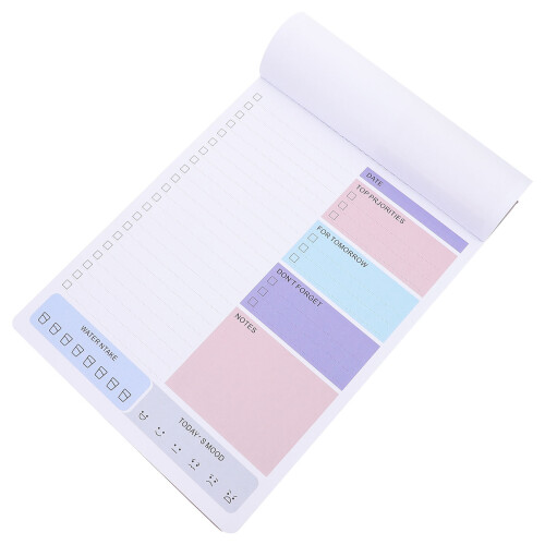2St Werkplanner Notepad Multi Praktisch Voor Dagelijks Gebruik 1