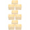 9Sets Light Yellow Tofu Mold Plastic Press Cheese Tofu Making Tool DIY 10