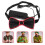2St LED Verlichte Zwarte Strik Polyester Feest Accessoire 8