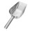 2Pcs Stainless Steel Ice Scoop Multipurpose Kitchen Food Silver 3