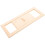 4Pcs Khaki Wooden Sauna Accessory Adjustable Air Vent Durable 3