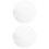 2Pcs White Acrylic Round Sheets for Cake Display and DIY Crafts 6