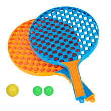 2Pcs Assorted Color Badminton Toys Plastic Rackets Kids Outdoor Play