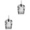 2Pcs Stainless Steel Ice Scoop Multipurpose Kitchen Food Silver 5