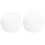 2Pcs White Acrylic Round Sheets for Cake Display and DIY Crafts 3