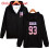 (Suga Black,L)Abrigo Sudadera con Capucha Manga Larga Estampado Bts Moda Regalos Ropa 1