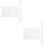 4Pcs White Acrylic Polymer Clay Tools with Rollers and Sheet Boards 6