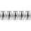 5Pcs Silver Mini Pet Urns Alloy Dog Cat Ashes Storage Container 10