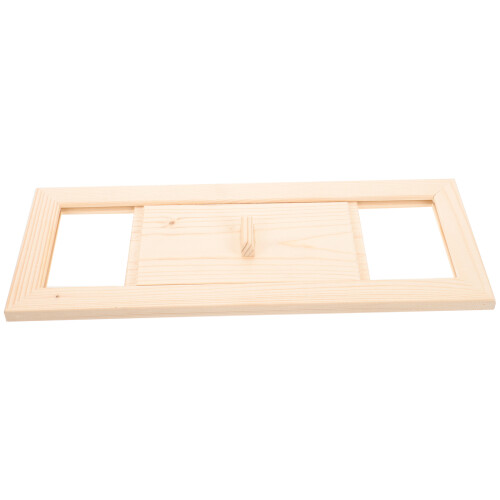 4Pcs Khaki Wooden Sauna Accessory Adjustable Air Vent Durable 1