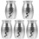 5Pcs Silver Mini Pet Urns Alloy Dog Cat Ashes Storage Container 4