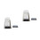 2Sets Compact White Desktop Broom and Dustpan Set for Household Use 5