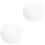 2Pcs White Acrylic Round Sheets for Cake Display and DIY Crafts 4