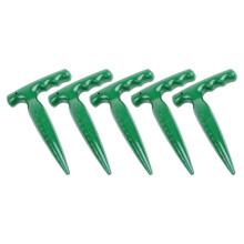 3Pcs Ergonomic Green Plastic Dibber Garden Soil Puncher Planting Tools