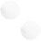 2Pcs White Acrylic Round Sheets for Cake Display and DIY Crafts 7