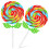 10Pcs Vibrant Lollipop Tree Topper Decor Fun Candy Props for Parties 1