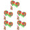 10Pcs Vibrant Lollipop Tree Topper Decor Fun Candy Props for Parties 6