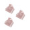3Pcs Makeup Mixing Plate for Foundation Concealer Blending Pink PU 8
