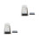 2Sets Compact White Desktop Broom and Dustpan Set for Household Use 4