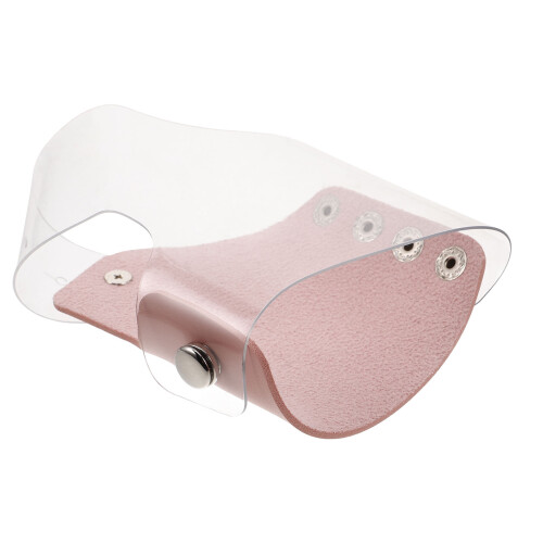 3Pcs Makeup Mixing Plate for Foundation Concealer Blending Pink PU 1