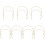 14Pcs Weatherproof Rubber Downspout Caps to Prevent Sharp Gutter Cuts 4