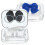 4Sets Compact Contact Lens Storage Box Plastic Durable Portable Case 1