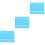 30Pcs Sturdy Sky-Blue Translucent Disc Storage Box Insertable Cover 7